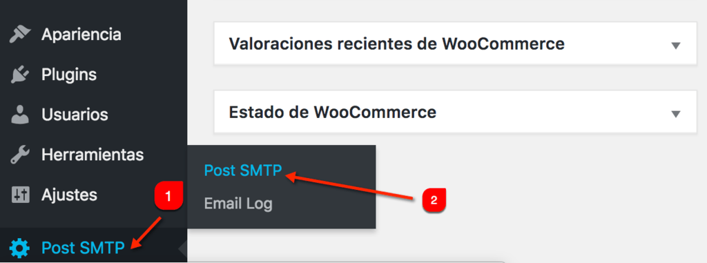 Post SMTP Mailer Configurar
