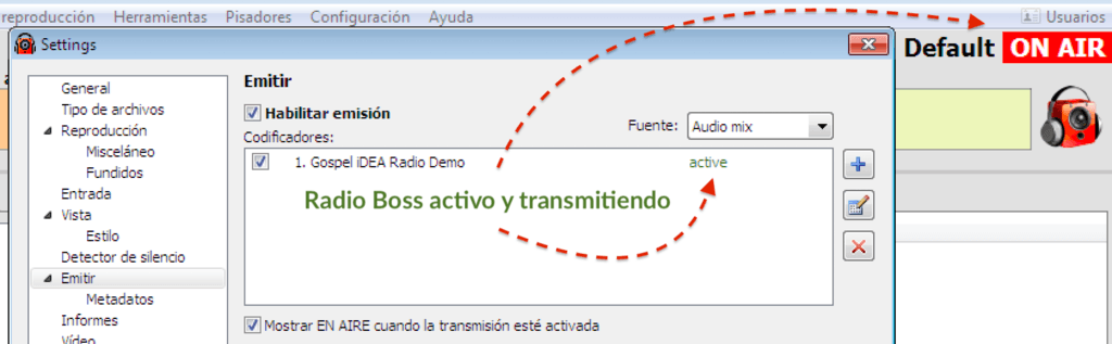 Radio Boss Activo