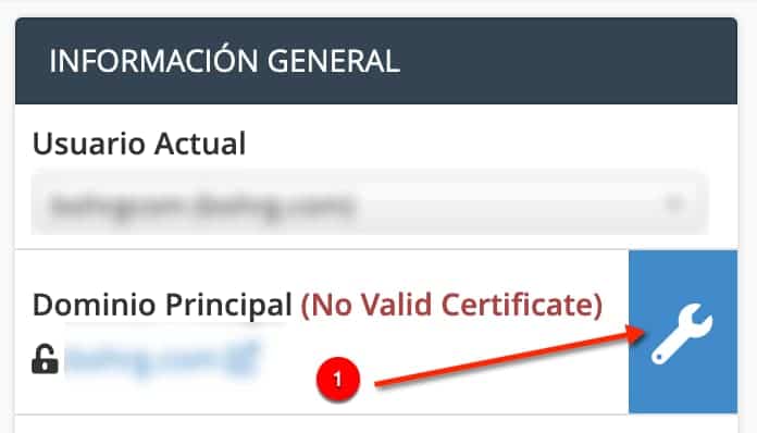 Instalar un certificado SSL gratuito en cPanel