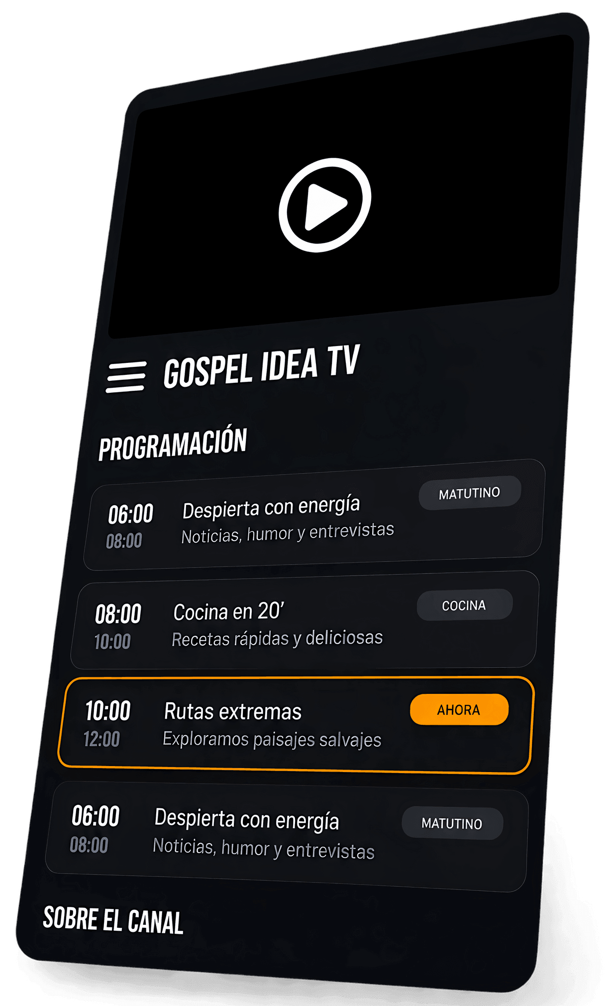 APP para Video Streaming APP para Video Streaming